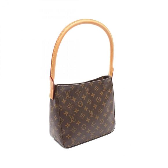 LOUIS VUITTON Brown Monogram Leather Looping MM Shoulder Bag - Picture 3 of 9